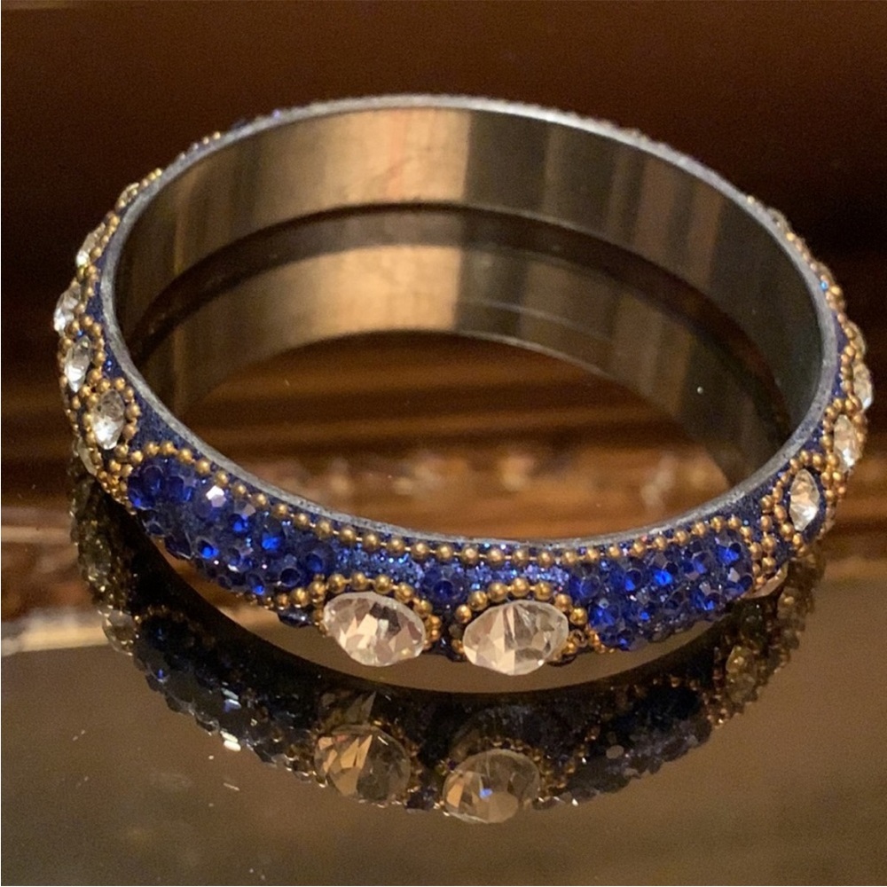 Royal Blue Bangle Bracelet